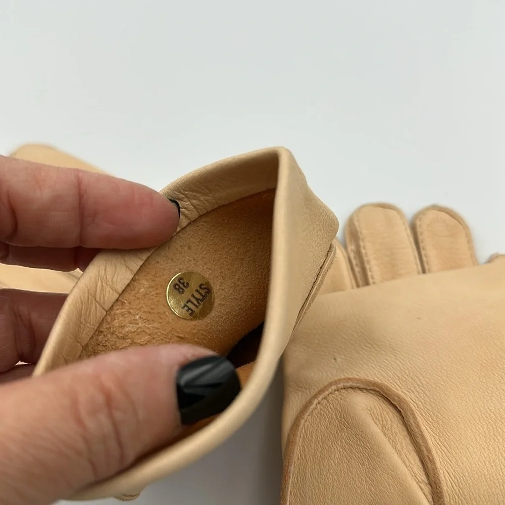 Deerskin Gloves Color Butter